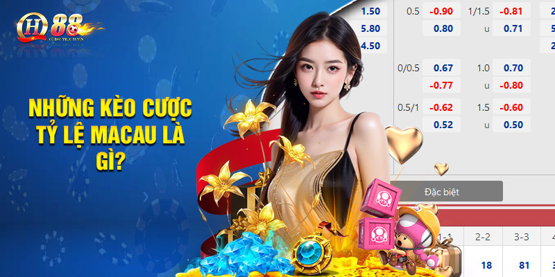 Những kèo cược tỷ lệ Macau là gì?